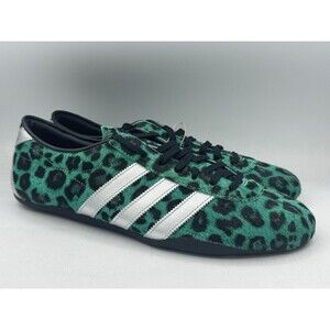 adidas Tokyo Green Silver Black Leopard Shoes IH6637 Women’s 14 Men's 13